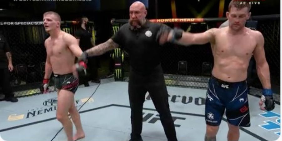 Hasil UFC Vegas 41 - Kecapekan, Kemenangan Grant Dawson Batal di 30 Detik Terakhir