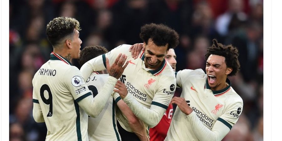 Bikin Manchester United Hancur Lebur, Mohamed Salah Borong 2 Rekor