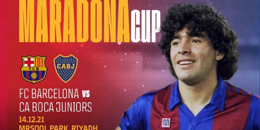 Kenang Diego Maradona, Barcelona dan Boca Juniors akan Berduel di Arab Saudi