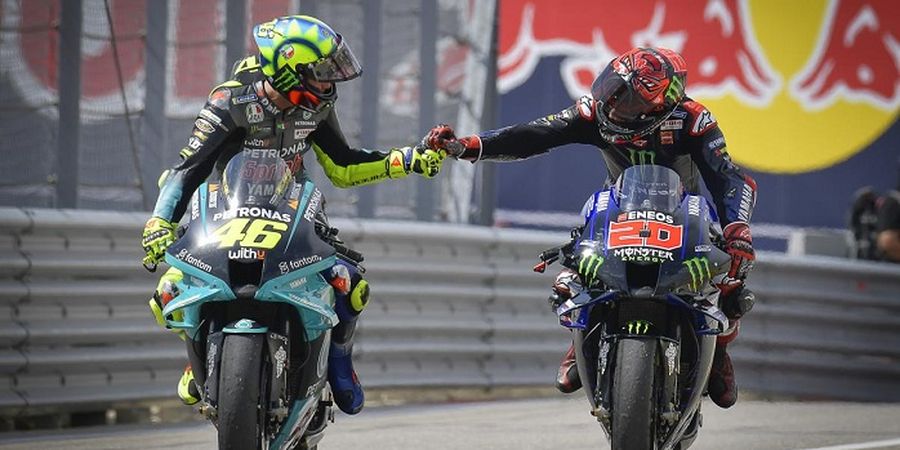 Fabio Quartararo Juara MotoGP 2021, Yamaha Terkenang Sosok Valentino Rossi