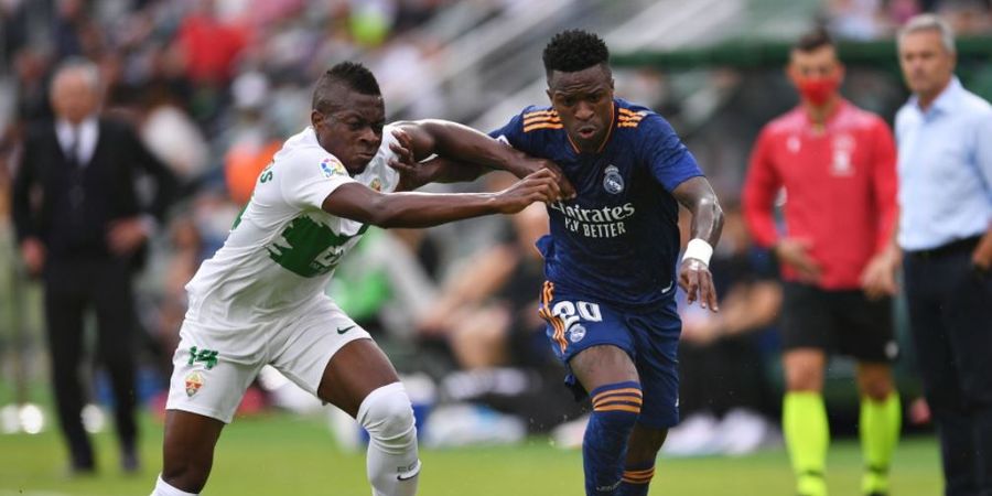 Tuan Muda Vinicius Luar Biasa, Real Madrid Bungkam Elche di Babak Pertama