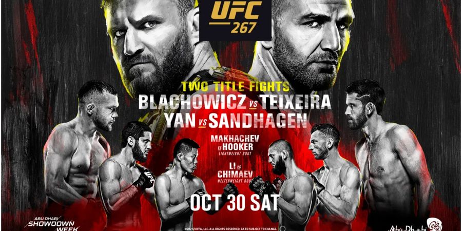 UFC 267 - Tidak Cepat Tidak Lama, Ini Skenario Jan Blachowicz Kirim Glover Teixeira ke Alam Pensiun