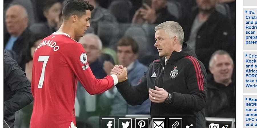 Cristiano Ronaldo Dituding Hancurkan Rencana Matang Solskjaer yang Berujung pada Pemecatan