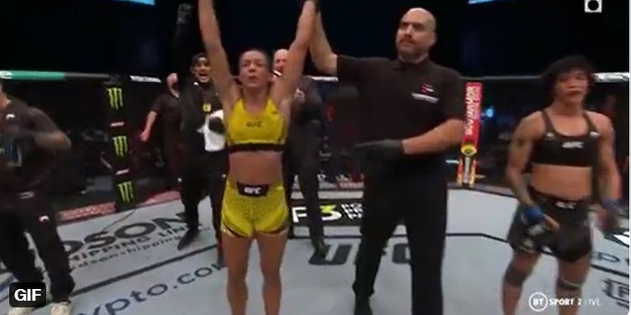 Hasil UFC 267 - Amanda Ribas Dominasi Derbi Jagoan Cewek Brasil