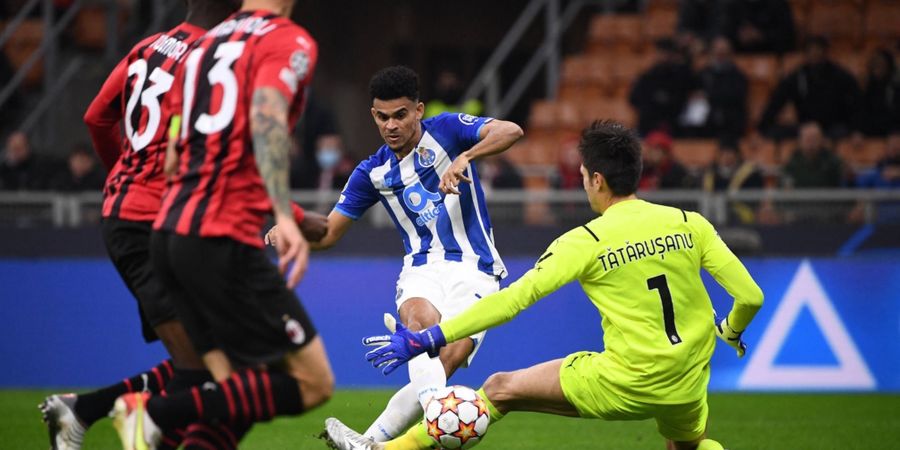 Luis Dias Kembali Cetak Gol, AC Milan Tertinggal 0-1 di Babak Pertama