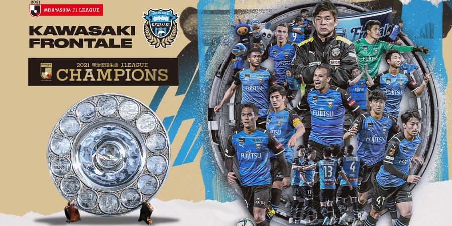 Striker Brasil Jadi Jagoan, Kawasaki Frontale Juara Liga Jepang 2021