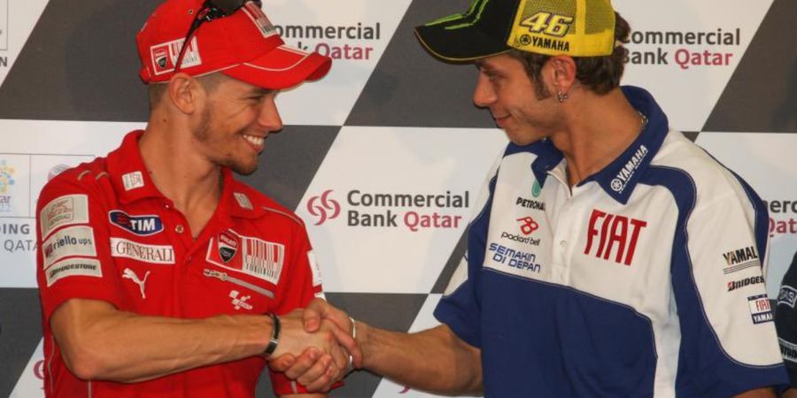 Gara-gara Hal Ini, Casey Stoner Gagal Jadi Tandem Valentino Rossi