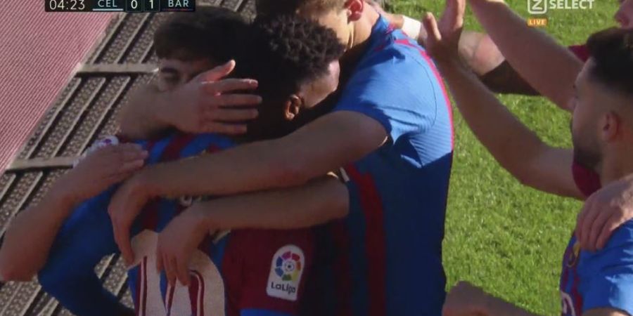 Sihir Xavi Sudah Terasa, Busquets Cetak Gol Langka, Barcelona Hajar Celta Vigo 3 Gol di Babak I