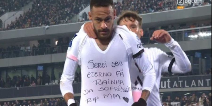 Hasil Liga Prancis - Bersinar dengan 2 Gol, Neymar Bawa PSG Perkasa Meski Hati Tengah Berduka