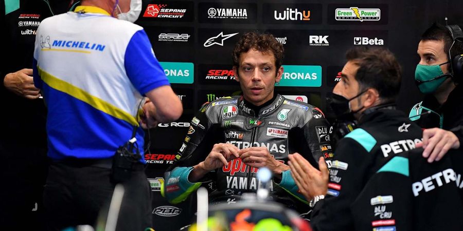 MotoGP Valencia 2021 - Nelangsa Valentino Rossi, Masih Alami Hari Buruk