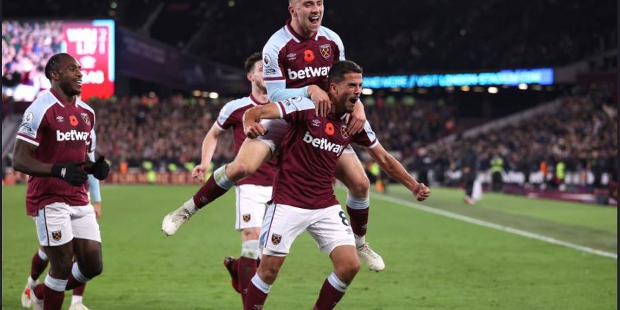 Hasil Liga Inggris - Dihajar West Ham United dalam Drama 5 Gol, Liverpool Rasakan Kekalahan Pertama