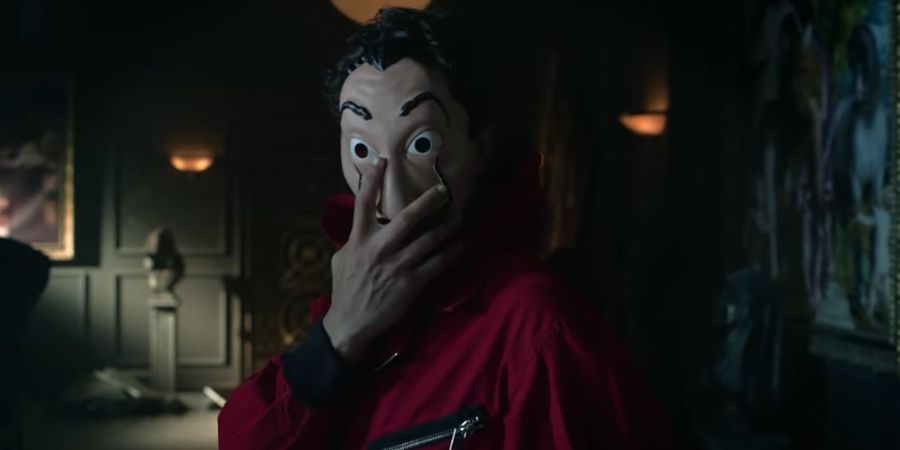 Jangan Cari di Valencia, Marc Marquez Sibuk Gabung Grup Perampok di Serial TV Money Heist