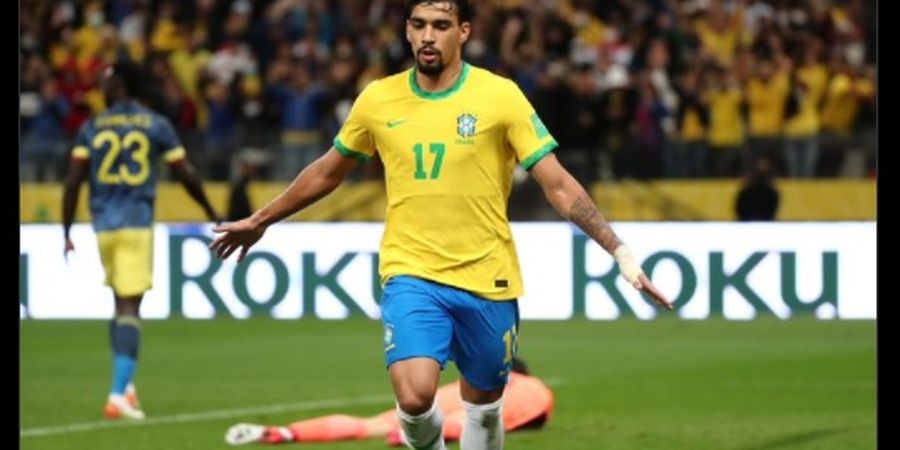 Hasil Kualifikasi Piala Dunia 2022 - Lucas Paqueta Pahlawan, Neymar Assist, Brasil Gebuk Kolombia dan Lolos