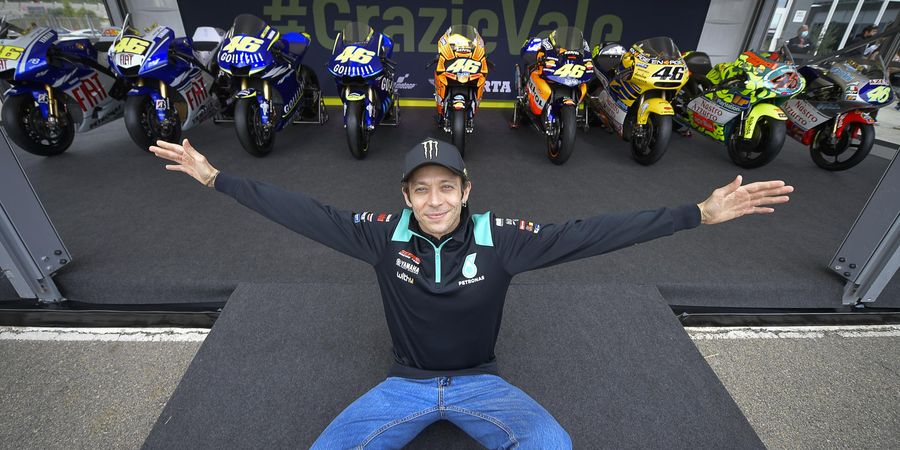 Link Live Streaming MotoGP Valencia 2021 - Start Pukul 20.00 WIB, Valentino Rossi Lakoni Balapan Perpisahan