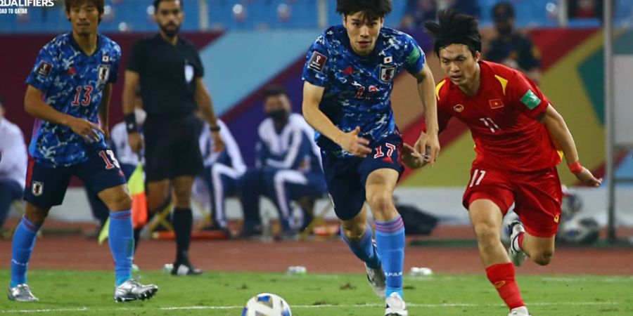 Hasil Kualifikasi Piala Dunia 2022 zona Asia - Vietnam Kalah Terus tetapi Dipuji Jepang, Rekor Indonesia Hampir Pasti Terjaga