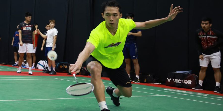 Hasil Indonesia Masters 2021 - Jonatan Dipaksa Kerja Keras untuk Maju ke Babak Ke-2