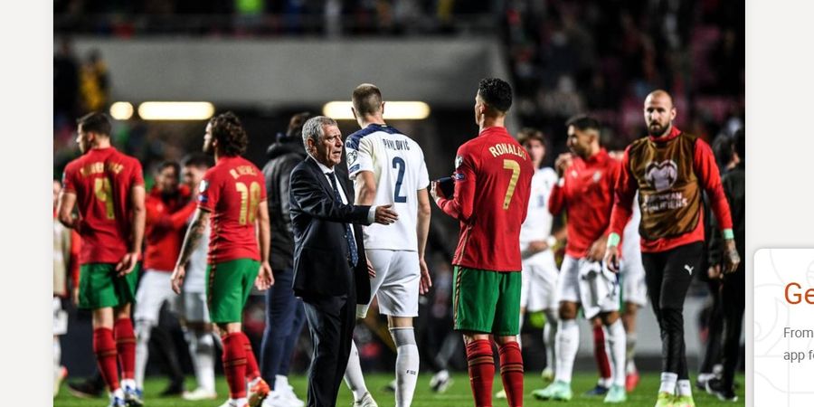 Cristiano Ronaldo Marah-marah Kans Portugal Lolos Piala Dunia Terancam Gara-gara Gol Menit Akhir