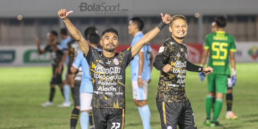 RD Petik Kemenangan Perdana Bersama RANS Cilegon FC dan Buka Peluang ke 8 Besar Liga 2 2021