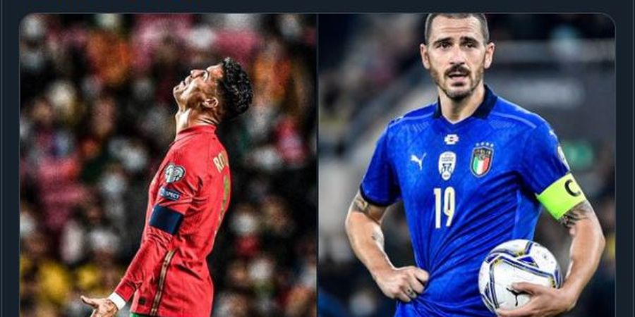 Kata Bonucci, Cristiano Ronaldo Tahu Akan Menderita Kalau Portugal Bertemu Italia