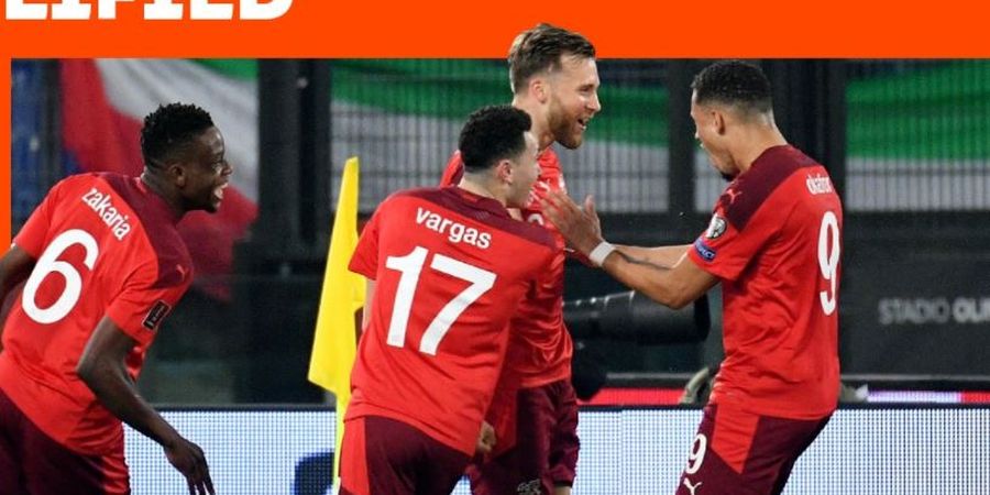 Susunan Pemain Swiss Vs Kamerun - Granit Xhaka Pimpin Skuad La Nati, Choupo-Moting Jadi Tumpuan Les Lions