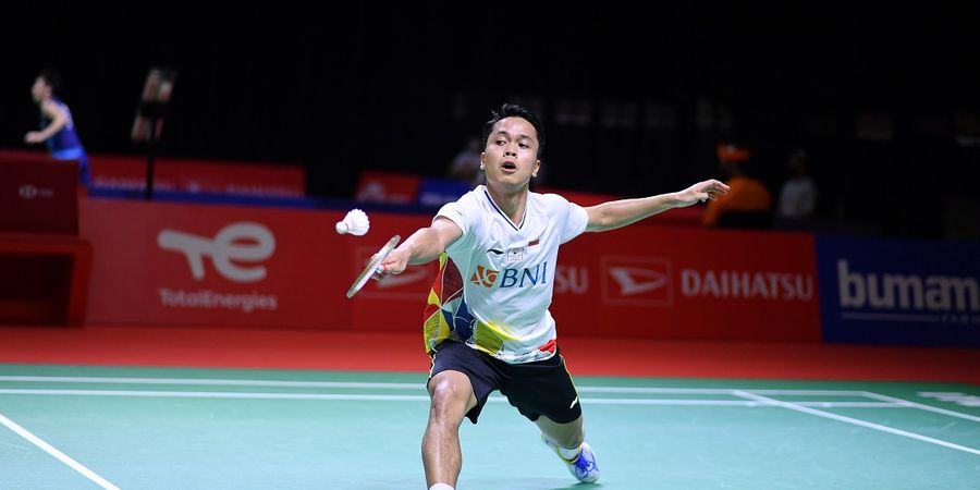 Remuk di Indonesia Masters 2021, Anthony Ginting Catat Rekor Terburuk dalam 4 Tahun Terakhir