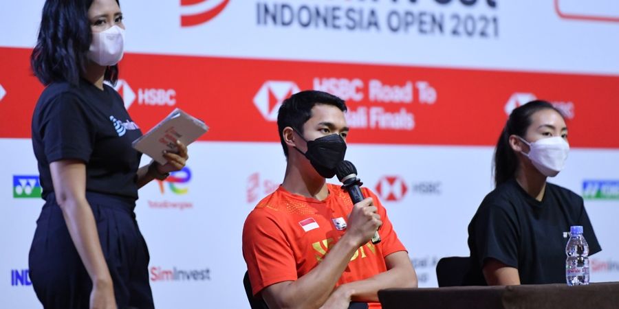 Tak Ada Penonton di Bali, Jonatan Christie Takjub Dapat Hadiah