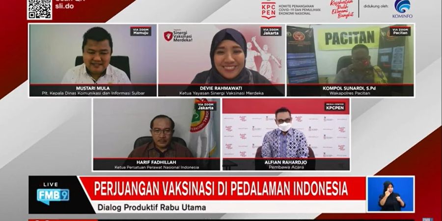  Kondisi Geografis dan Minimnya Informasi Menjadi Tantangan Vaksinasi di Daerah Pendalaman   