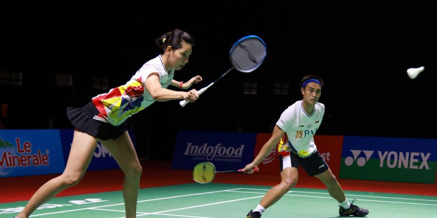 Indonesia Open 2021 - Telan Kekalahan, Hafiz/Gloria Akui Tampil Kurang Sabar