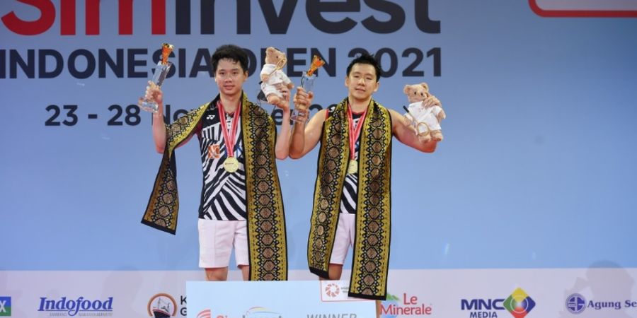 Rekap Final Indonesia Open 2021 - Marcus/Kevin Selamatkan Wajah Tuan Rumah, Gelar Juara Terbagi Rata