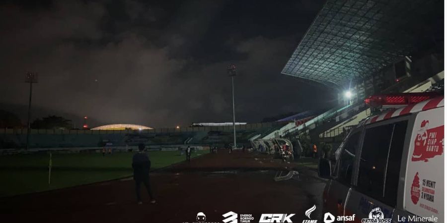 Laga Borneo FC vs Persija Ditunda karena Lampu Stadion Padam, Ini Kata PT LIB