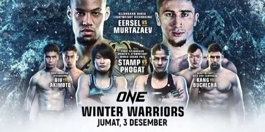 Hasil ONE Championship Winter Warriors - Kunci Ratu Gulat India, Stamp Fairtex Juara Grand Prix Atomweight