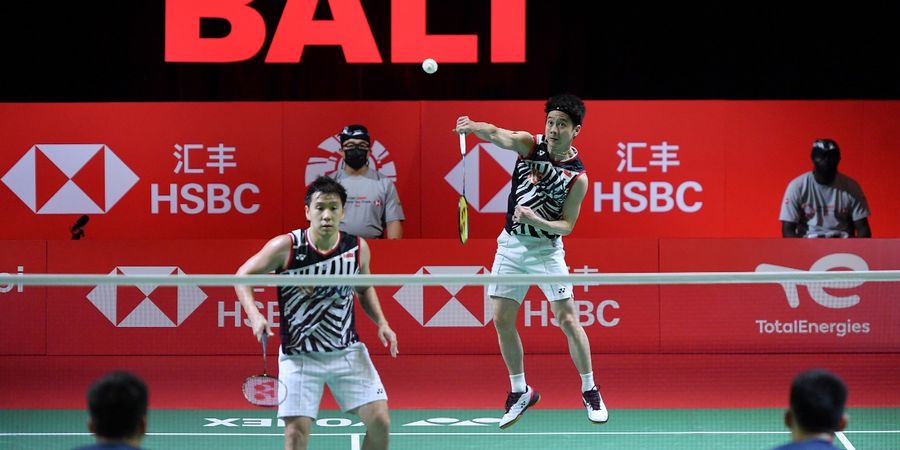 BWF World Tour Finals 2021 - Bentrok di Final Lagi, Marcus/Kevin Incar Kemenangan atas Hoki/Kobayashi