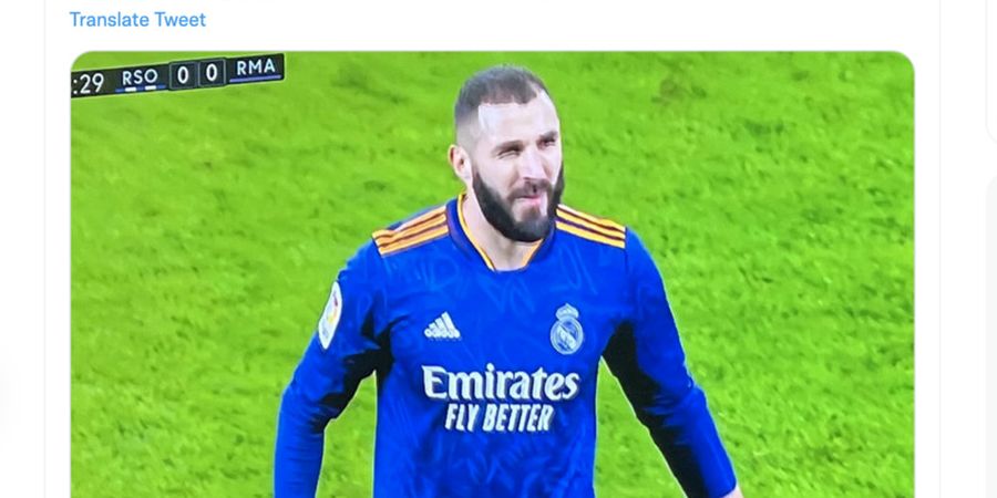 Hasil Babak I - Karim Benzema Cedera, Real Madrid Tak Lepaskan Tembakan Jitu dan Main 0-0