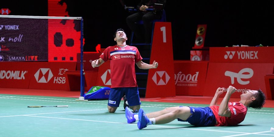 BWF World Tour Finals 2021 - Kesedihan Marcus/Kevin Jadi Kebahagiaan Hoki/Kobayashi