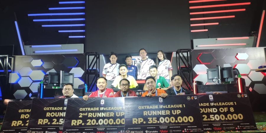 Arema FC Juara Oxtrade IFeL Liga 1 2021, Pro Player Berharap Dapat Bonus dari Bos Singo Edan