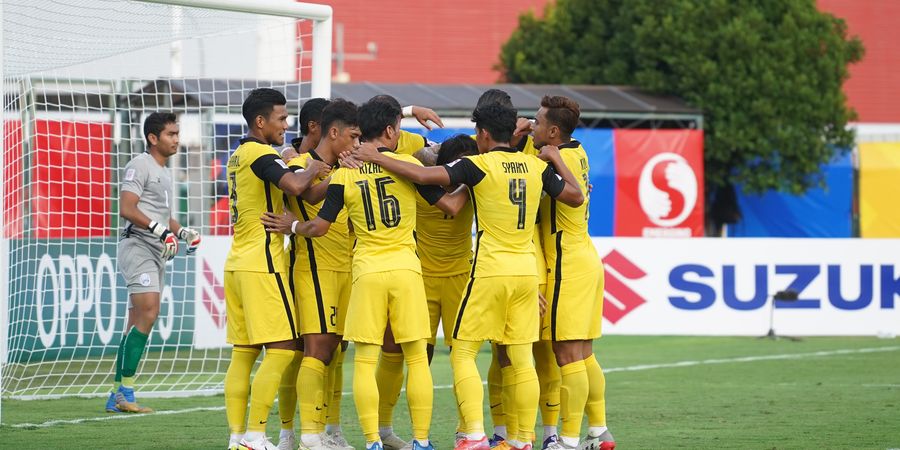 Piala AFF U-23 2022 - Timnas Malaysia Hanya Berkekuatan 16 Pemain Lawan Laos