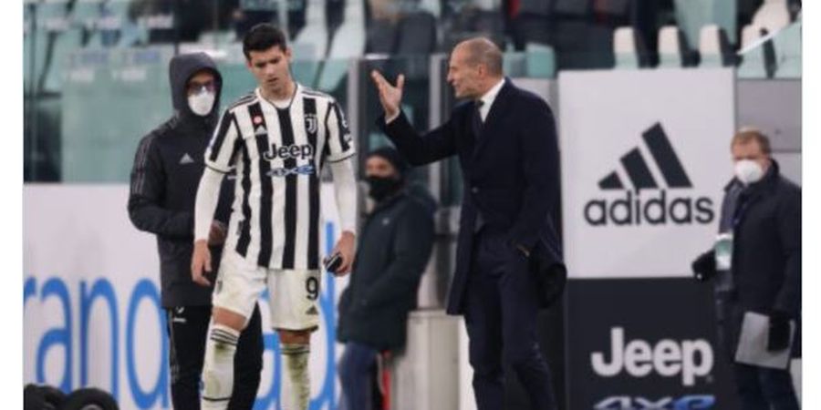 VIDEO - Juventus Menang, Alvaro Morata Ngamuk ke Pelatih saat Digantikan