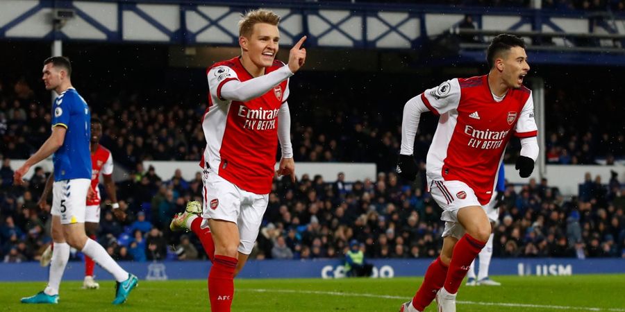 Keok Usai Kebobolan Menit 92, Arsenal Cuma Melongo di Hadapan Everton