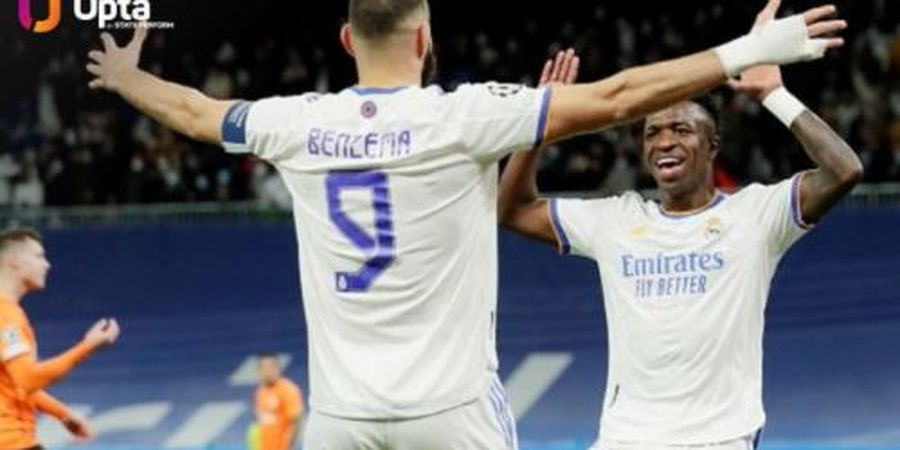 Hasil dan Klasemen Liga Spanyol - Benzema dan Vinicius Sah Duo Terbaik LaLiga, Real Madrid 18 Poin di Atas Barcelona