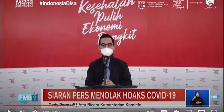 Teliti saat Baca Berita, Hoaks Seputar Covid-19 Beredar Masif di Media Sosial