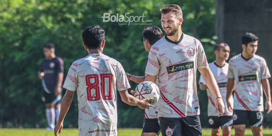 Marco Motta: Persija Jakarta Lebih Bagus dengan 10 Pemain    