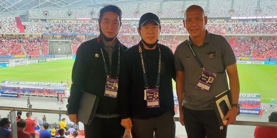 Shin Tae-yong Pantau Langsung Laga Thailand Vs Vietnam, Kini Saatnya Timnas Indonesia Juara