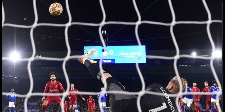 Kasper Schmeichel Ungkap Rahasia Tepis Tendangan Penalti Mohamed Salah