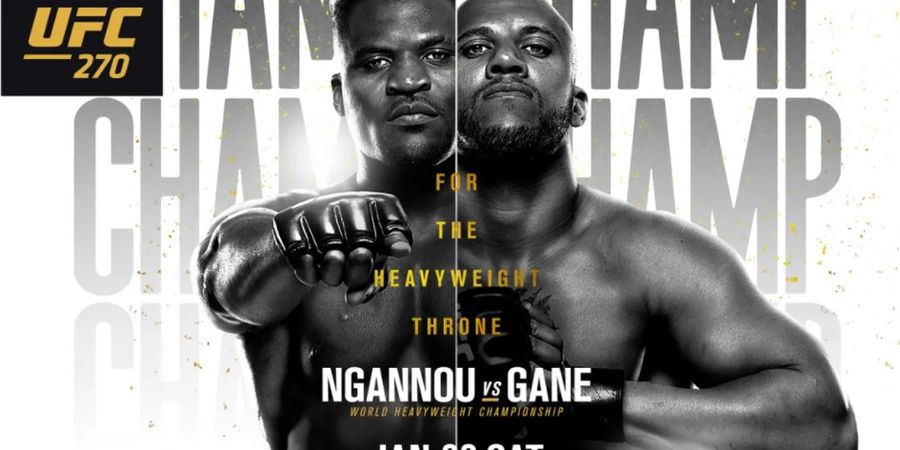 UFC 270 - Melalui Situasi Ini, Francis Ngannou dan Ciryl Gane Punya Kans Menang