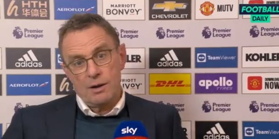 Ralf Rangnick Kesal Manchester United Main dengan Gaya Tiki-taka