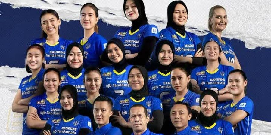 Daftar Tim Voli Putri Bandung BJB Tandamata, Diisi Pemain Berlabel Timnas