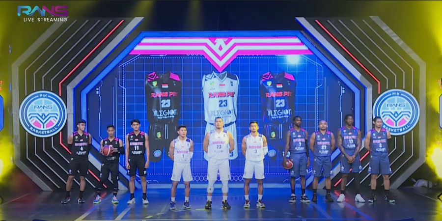 Launching Tim Jelang IBL 2022, Rans PIK Basketball Pasang Target Masuk Final