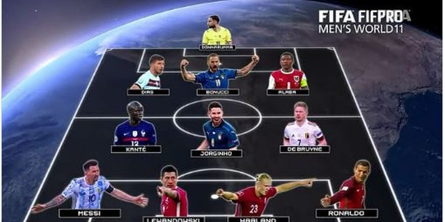 Kontroversi FIFA FIFPro World XI 2021, Formasi Tak Biasa hingga Absennya Mohamed Salah