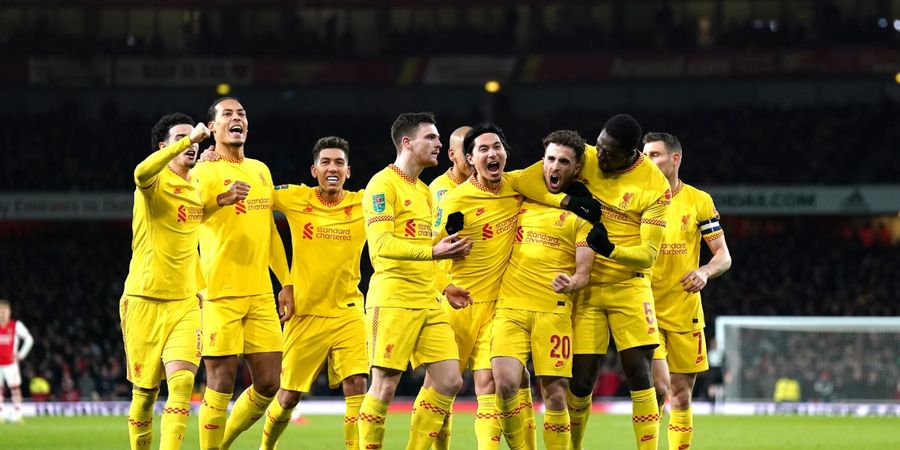 Hasil Piala Liga Inggris - Kombinasi Apik Arnold-Jota Antarkan Liverpool ke Final