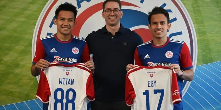 Harga Kontrak Egy Maulana dan Witan Sulaeman di Dua Klub Slovakia